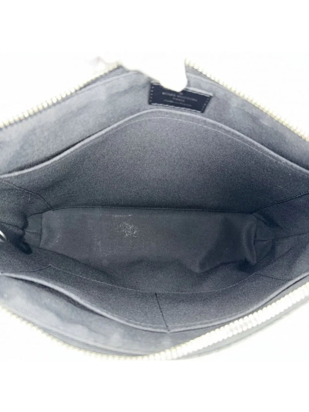 Louis Vuitton Shoulder Bag Damier Graphite Mick PM Bag Crossbody Black Silver